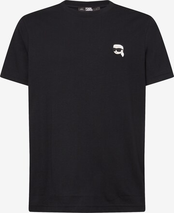 Karl Lagerfeld Shirt ' Ikonik 2.0 Mini ' in Black: front