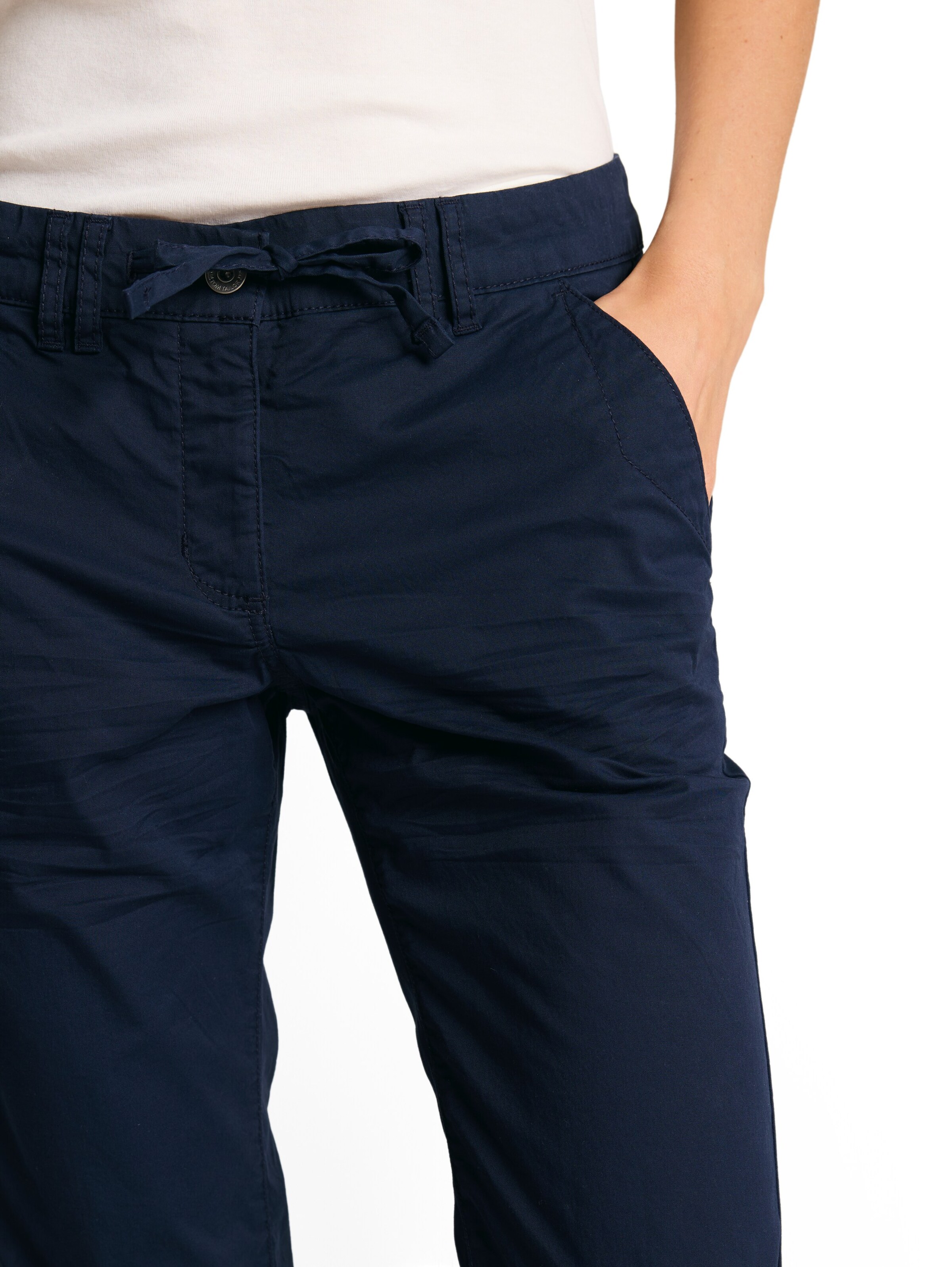 TOM TAILOR Tapered Hose in Blau