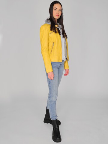 Maze Between-Season Jacket ' Mico ' in Yellow