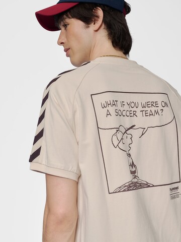 Hummel Performance shirt 'Archive' in Beige