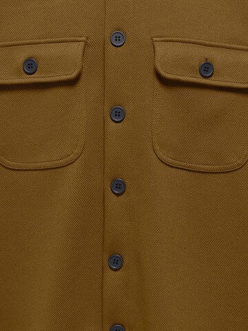 Only & Sons Junior Regular fit Overhemd 'OSJNew Kodyl' in Bruin