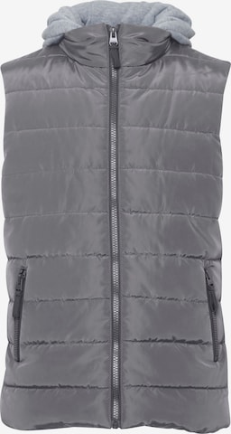 11 Project Vest 'Prebbe' in Grey: front