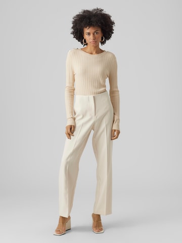 VERO MODA Sweater 'GLORY' in Beige