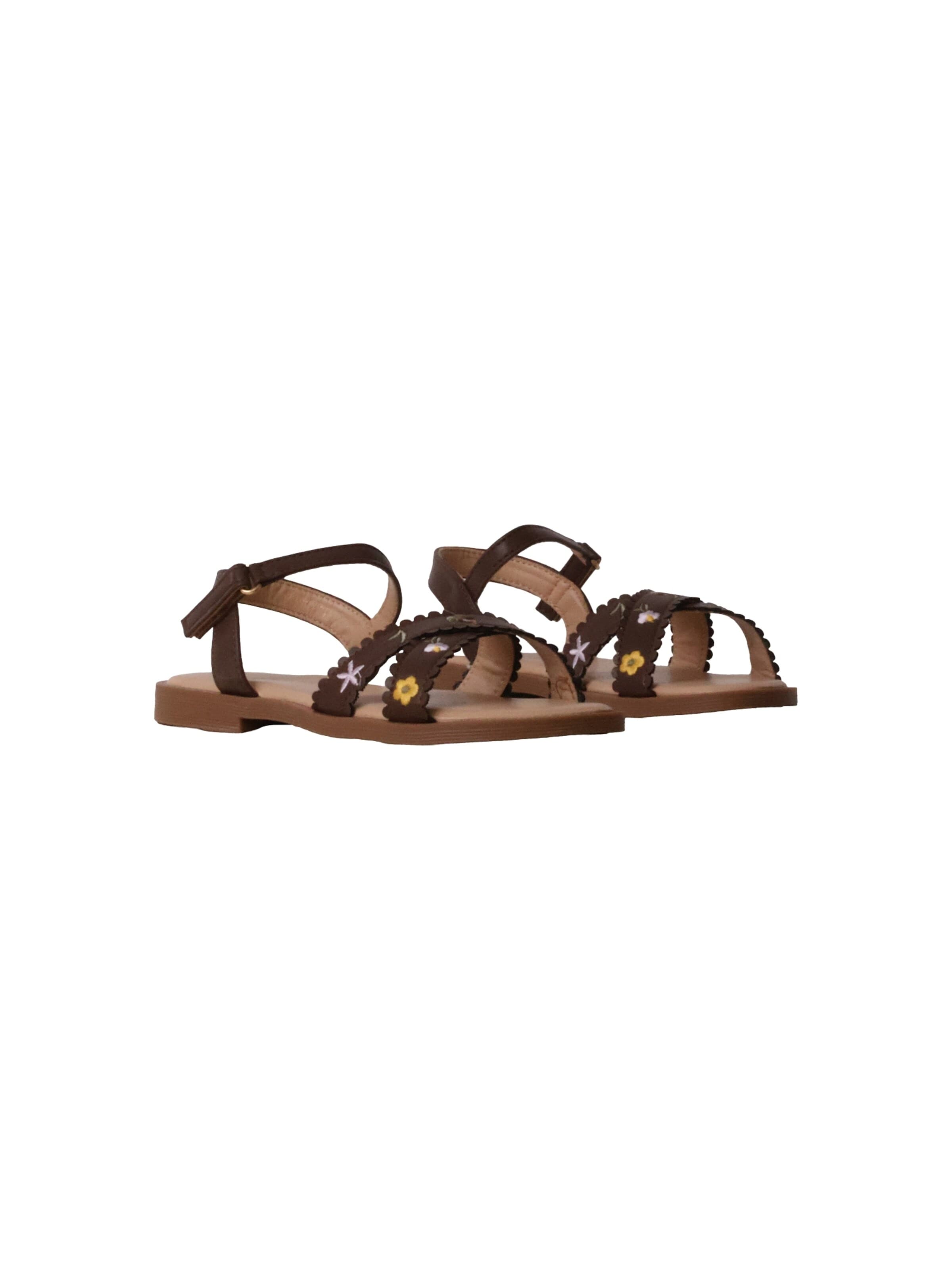 Super Mode Sandale 'Kindersandalen mit Klettverschluss'‌‌‌‌‌‌‌‌ in Braun