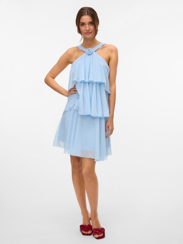VERO MODA Jurk 'VMFelicia' in Blauw