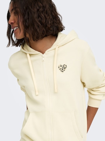 Veste de survêtement 'ONLJo' ONLY en beige