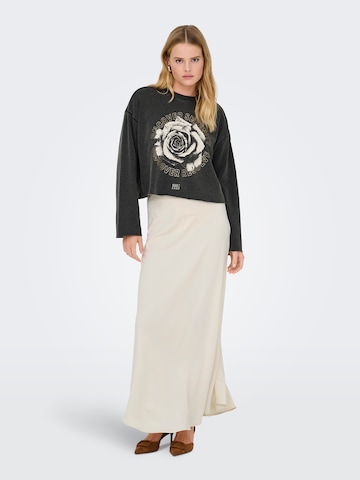 ONLY Sweatshirt 'ONLLUCINDA' in Zwart