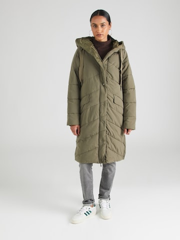 Manteau d’hiver Hailys en vert : devant