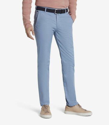 Meyer Hosen Slim fit Chino Pants 'Tokyo' in Blue: front