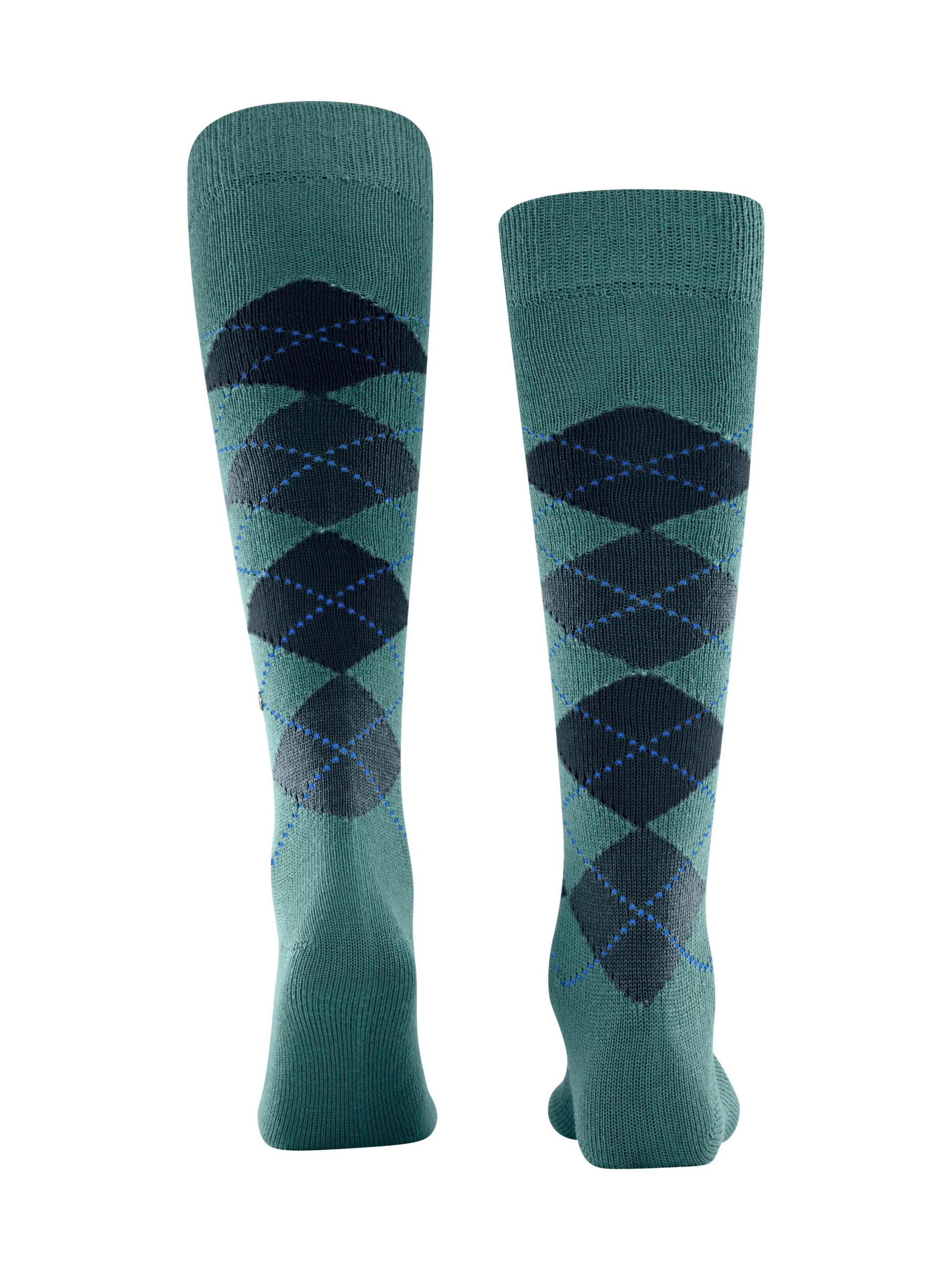 BURLINGTON Kniestrümpfe 'Preston'‌‌‌‌‌‌ in Blau