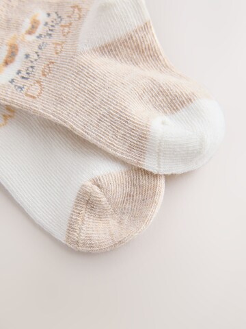 Chaussettes Next en beige