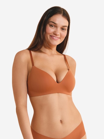 ETAM Triangel BH 'Pure Invisible' in Oranje: voorkant
