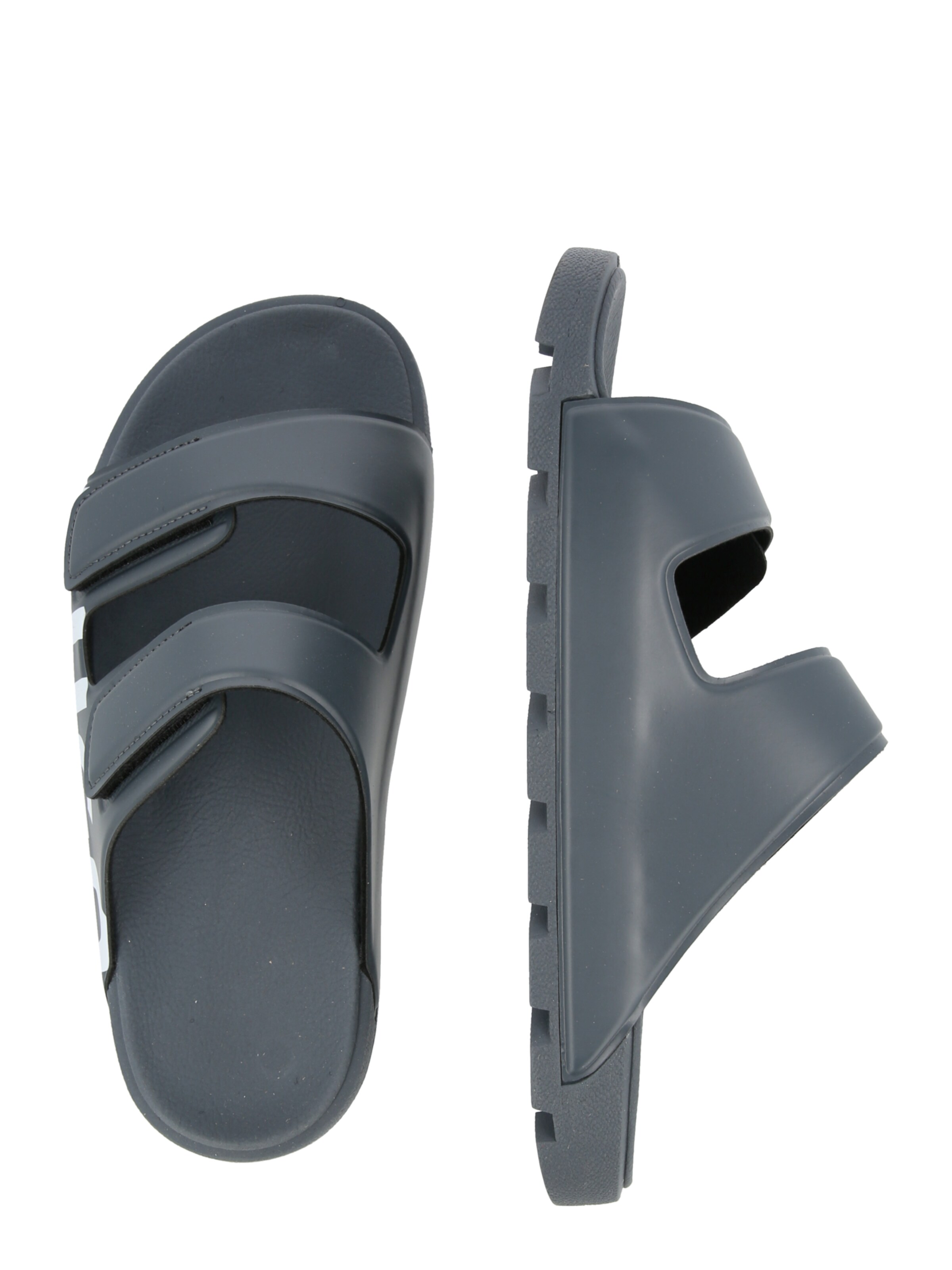 HUGO Mules 'Evander' in Grey