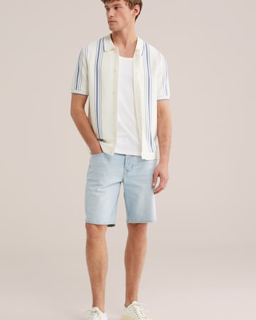 WE Fashion Вязаная кофта в Бежевый