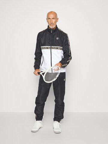 Costum de trening 'Meridiano' de la Sergio Tacchini pe negru: față