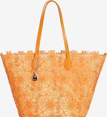 Shopper di CAFè NOIR in arancione: frontale