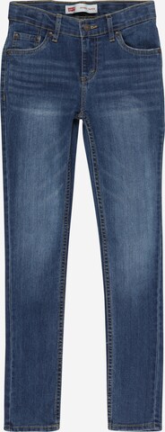 Levi's Kids Skinny Jeans 'LVB SKINNY TAPER JEANS' in Blauw: voorkant