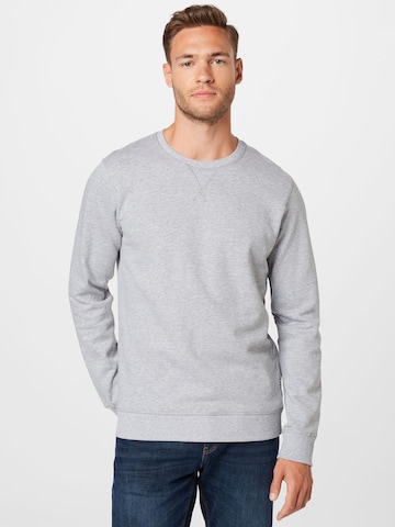 Hailys MenSweater majica 'Bruce' - siva boja: prednji dio