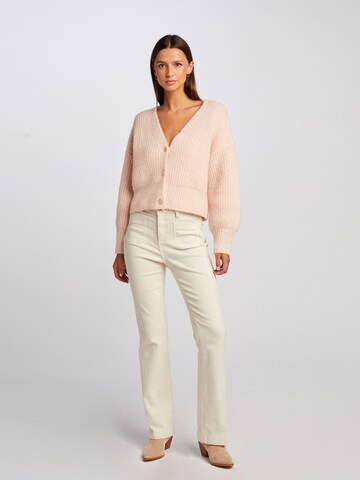 Cardigan Morgan en rose