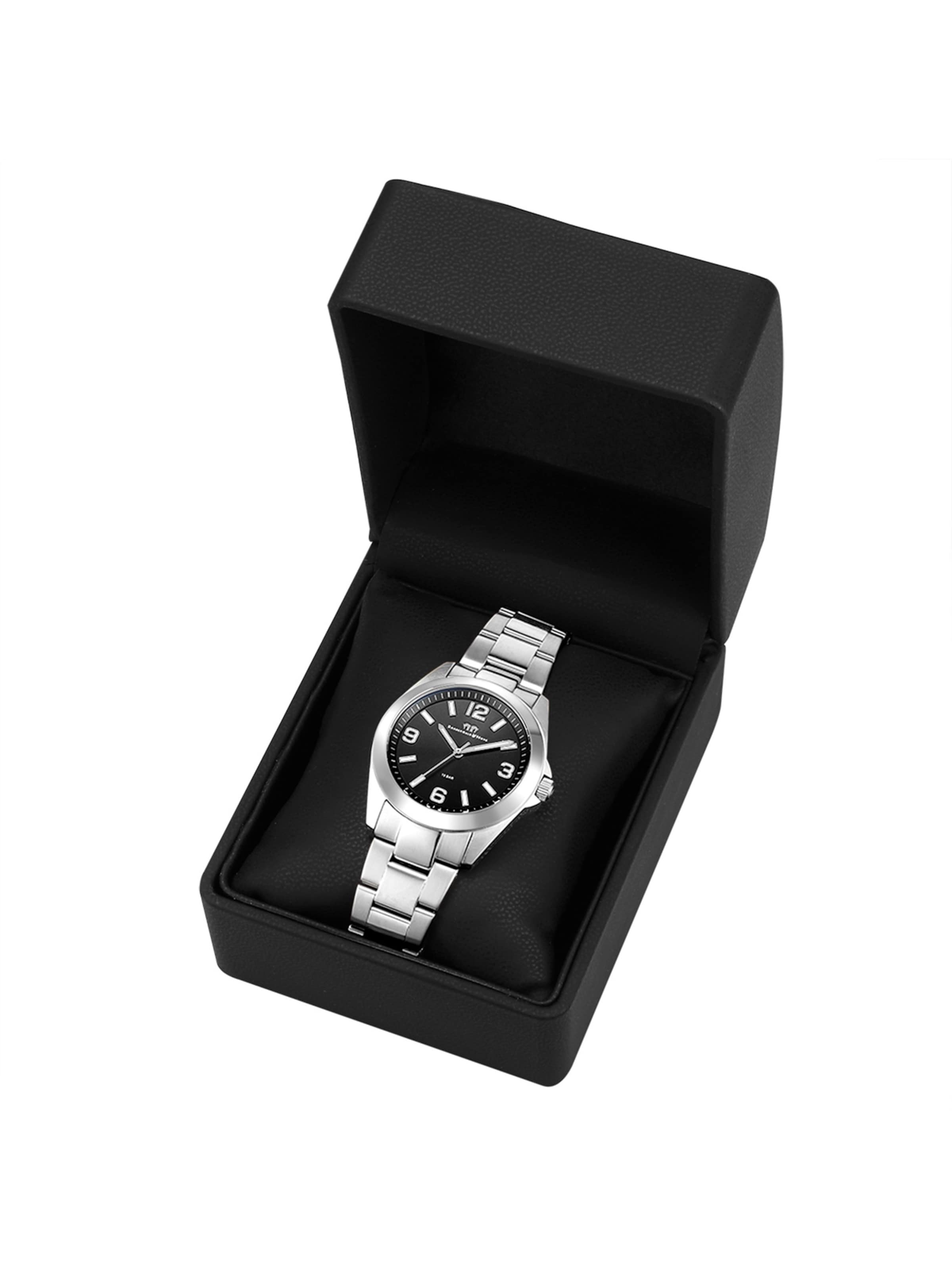 Rhodenwald & Söhne Analoog horloge in Zilver
