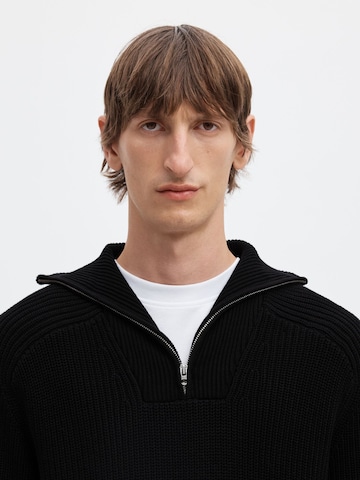 SELECTED Pullover i sort