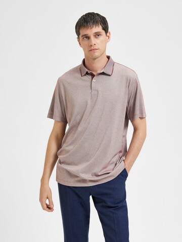 SELECTED HOMME Poloshirt 'Leroy' in Beige: predná strana