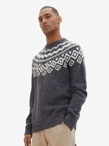 TOM TAILOR Sweater in Grey