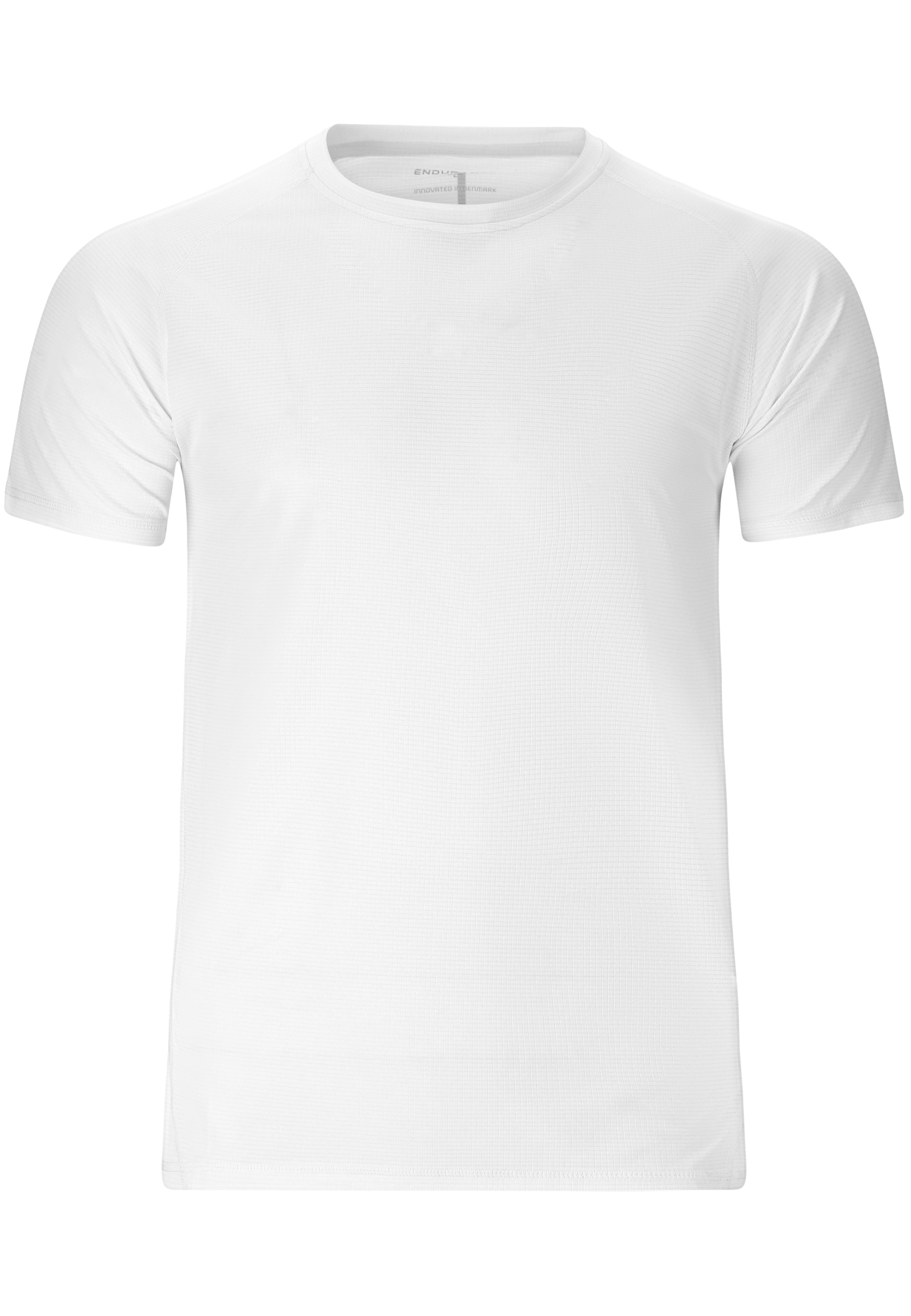 ENDURANCE T-Shirt 'Geaymay' in Weiß: Vorderseite