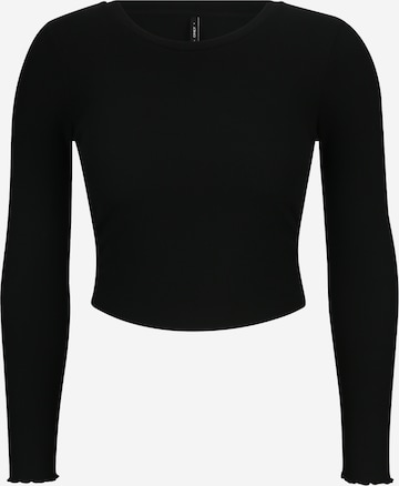 Only Petite Shirt 'FAITH' in Black: front