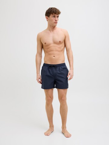 JACK & JONES Zwemshorts 'JPSTMaui' in Blauw