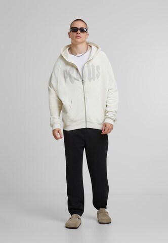 Pequs Sweat jacket 'Mythic' in White