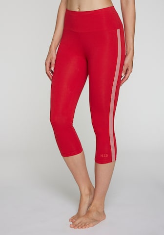 H.I.S Skinny Leggings in Rot: Vorderseite