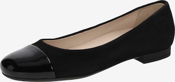 SIOUX Ballet Flats in Black: front