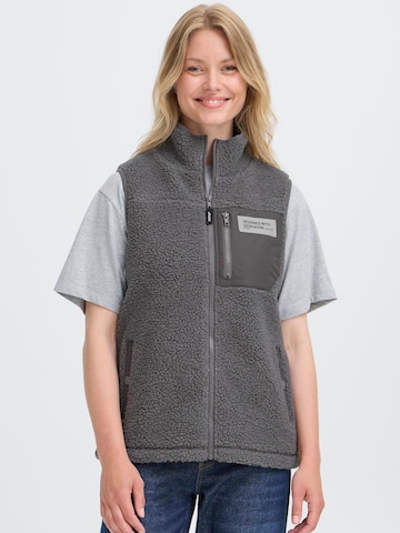 Oxmo - Chaleco 'Abby' en gris: frente