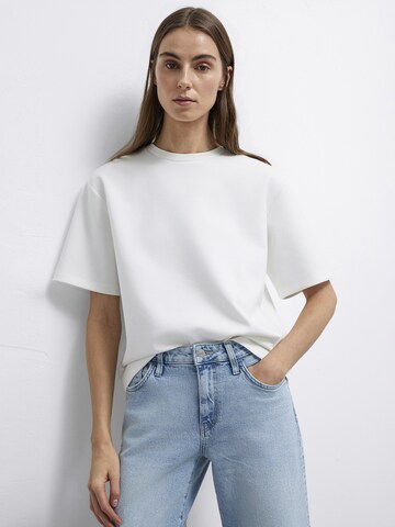 Mavi Shirt in White: front