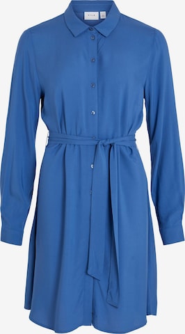 VILA Košeľové šaty 'Paya' - Modrá: predná strana