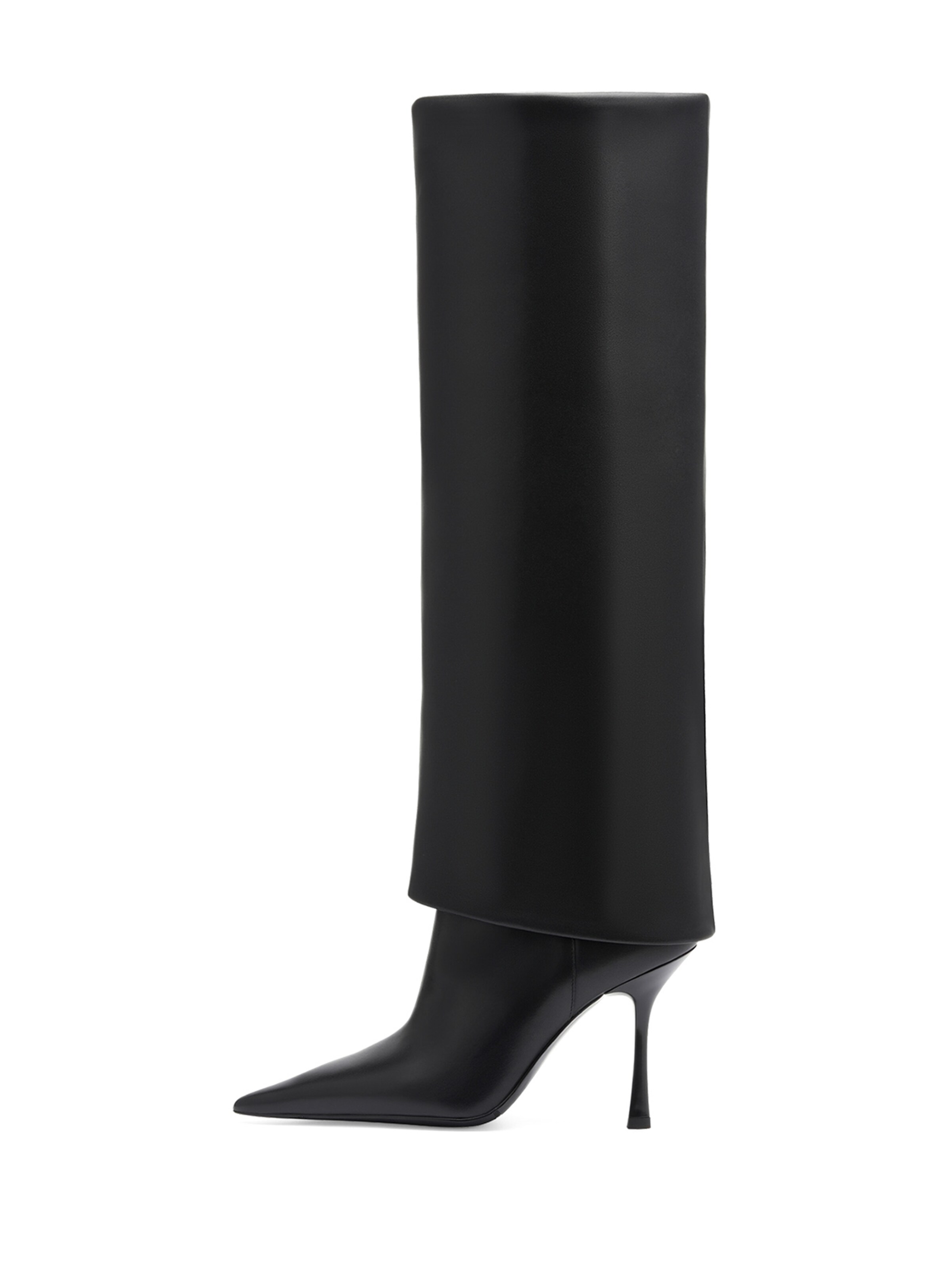 Potamy Boots in Black: front