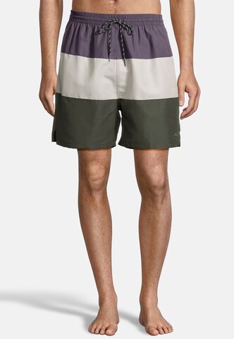 BECO the world of aquasports Badeshorts 'Coastline' in Grau: Vorderseite