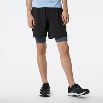 new balance Regular Sportbroek 'R.W.Tech' in Zwart: voorkant