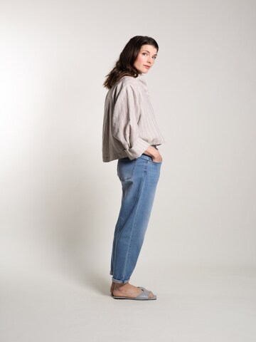 WEARABLE STORIES Blouse 'Lipa' in Beige