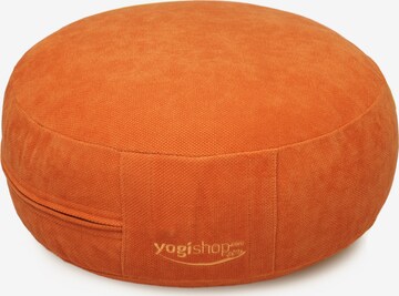 Yogishop Pillow in Orange: front