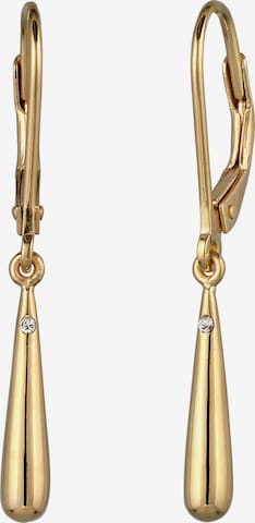 Boucles d'oreilles ELLI en or : devant