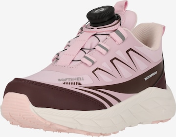 ZigZag Sneakers in Roze: voorkant