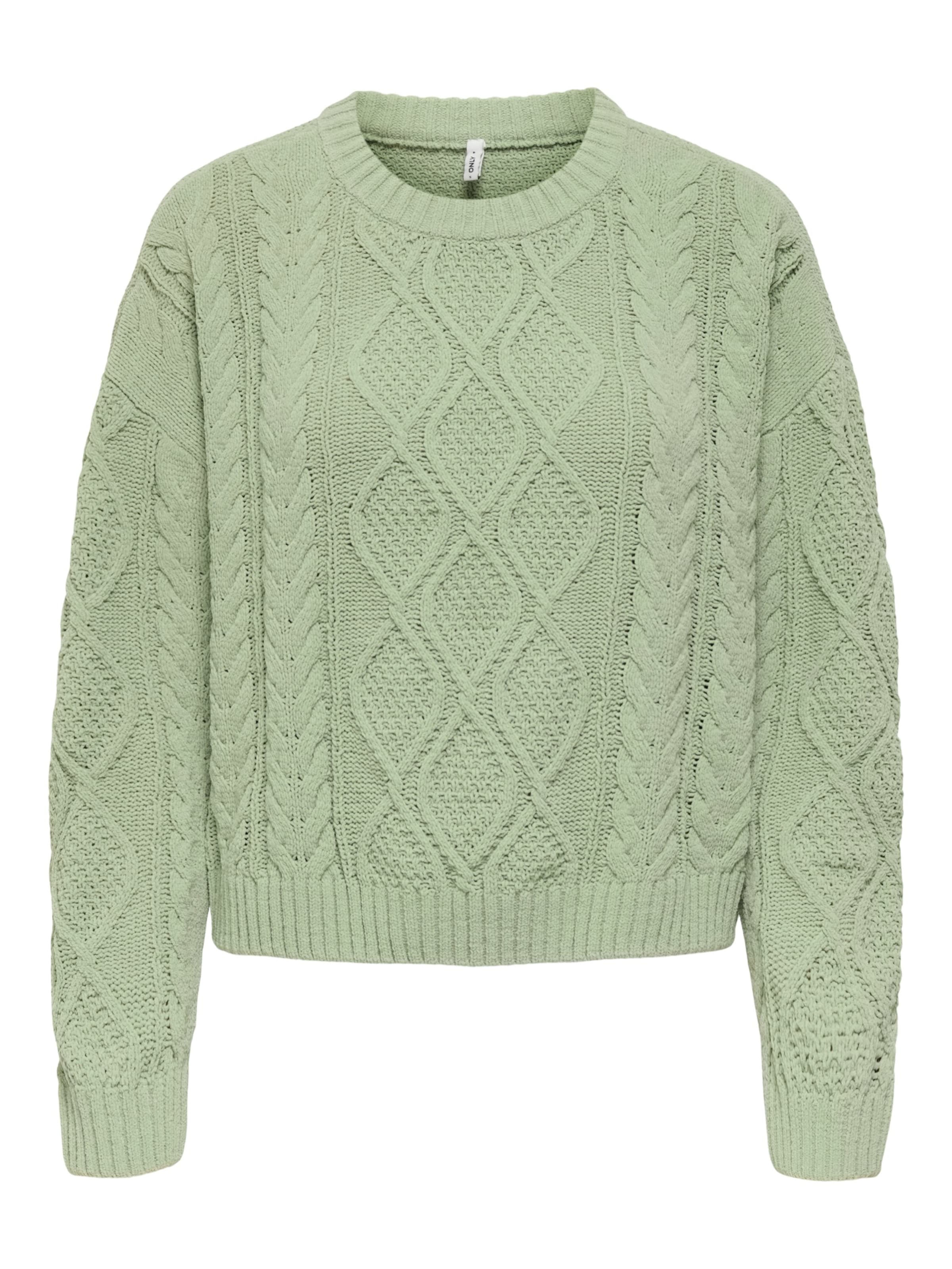 ONLY Sweater 'ONLElly' in Green: front