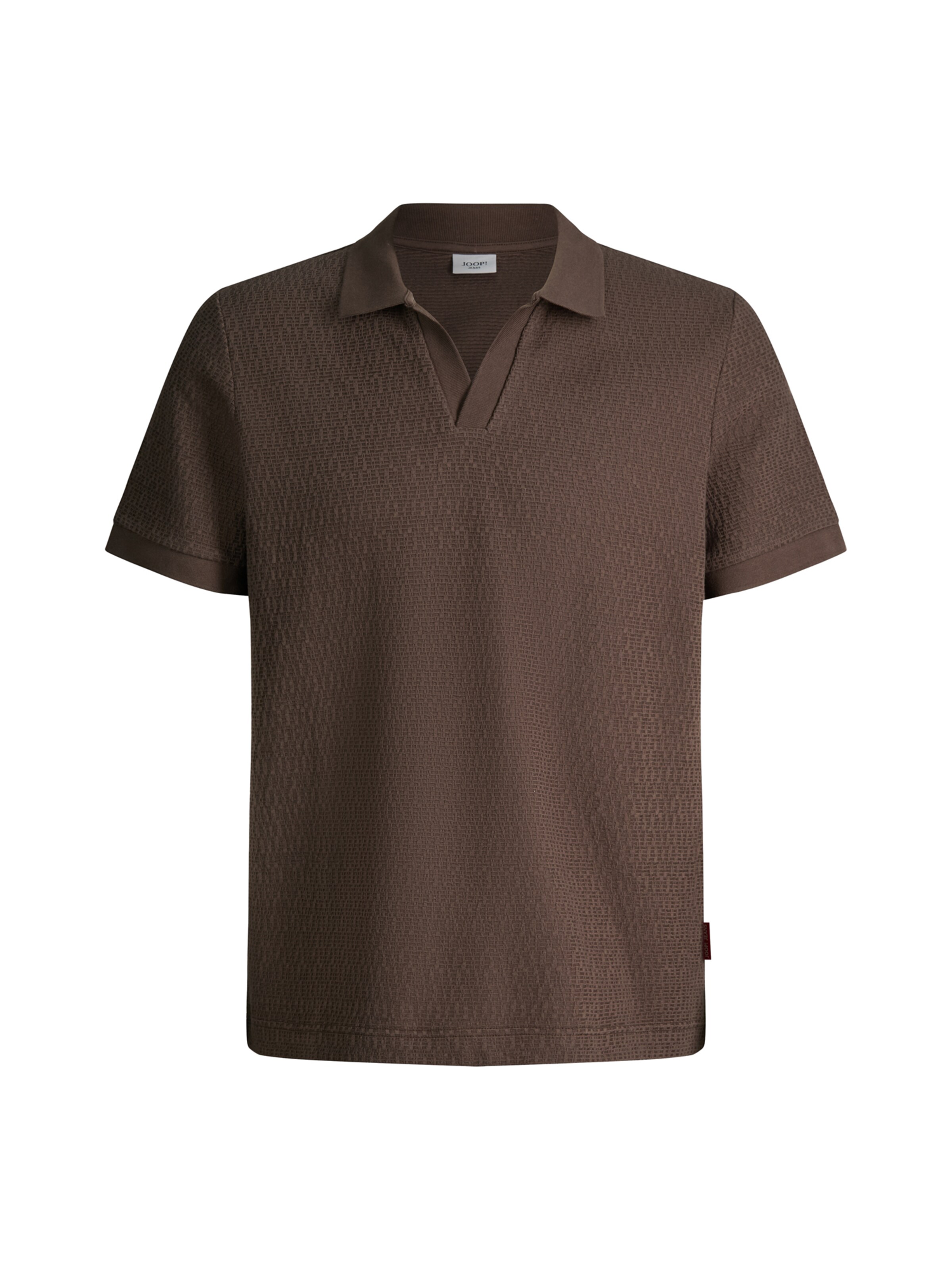 JOOP! Jeans Shirt 'Pono' in Brown: front