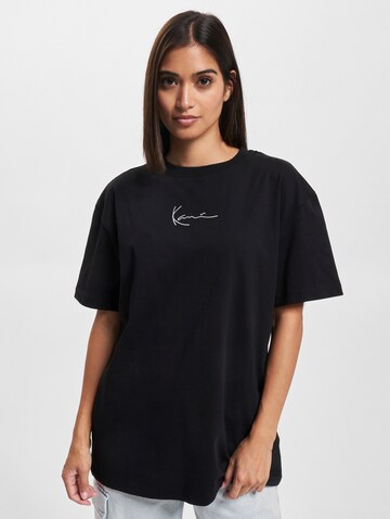 T-shirt Karl Kani en noir : devant