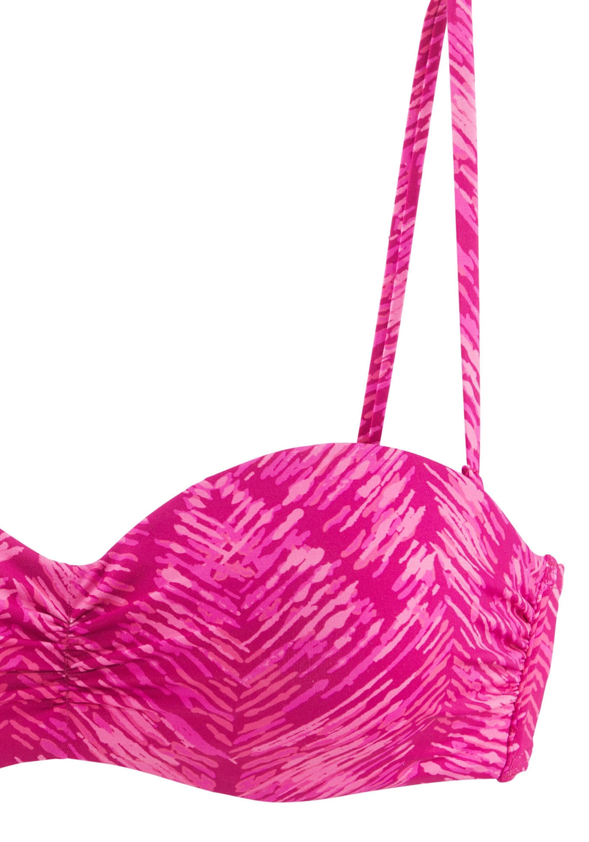 JETTE - Bandeau Top de bikini en lila