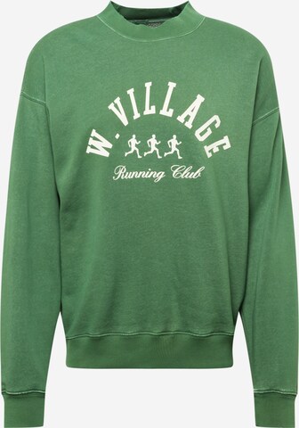 Abercrombie & Fitch - Sweatshirt em verde: frente
