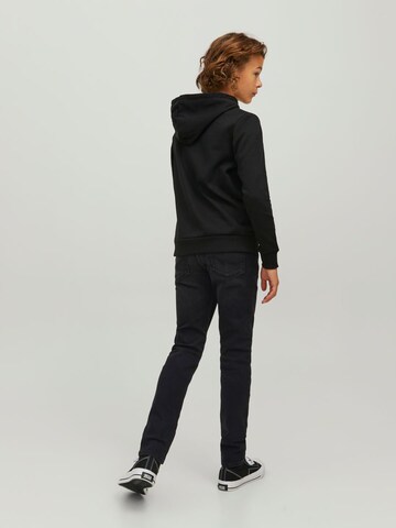 Jack & Jones Junior Slimfit Jeans 'Glenn' in Zwart