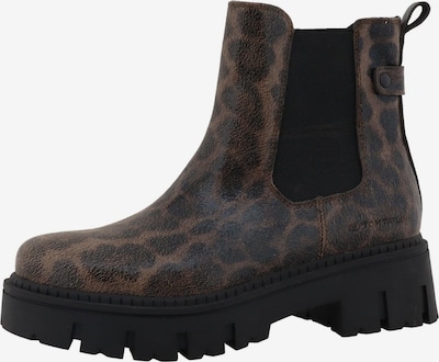 TOM TAILOR Chelsea-bootsi värissä ruskea / musta, Tuotenäkymä